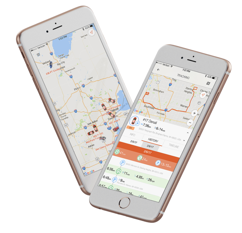 Iphone Mockup FleetFACTZ App