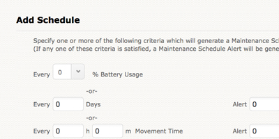 rm addmaintschedule